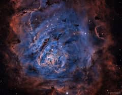 Preview of The Lagoon Nebula in Hydrogen, Sulfur, and Oxygen