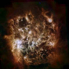 Preview of Infrared Portrait of the Large Magellanic Cloud