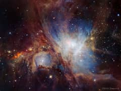 Preview of The Orion Nebula in Infrared from HAWK-I