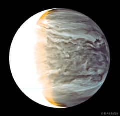 Preview of Night on Venus in Infrared from Orbiting Akatsuki