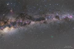 Preview of Close Comet and the Milky Way
