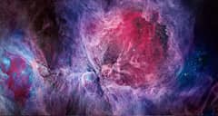 Preview of The Orion Nebula in Visible and Infrared
