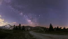 Preview of Milky Way and Planets Near Opposition