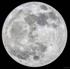 Preview of Supermoon and Space Station