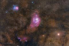 Preview of Trifid, Lagoon, and Mars