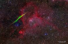 Preview of Spiral Meteor through the Heart Nebula