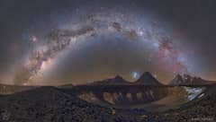 Preview of Milky Way over Chilean Volcanoes