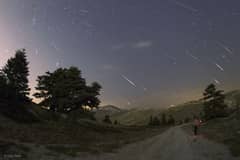 Preview of Perseid Meteors over Turkey