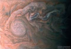 Preview of A White Oval Cloud on Jupiter from Juno
