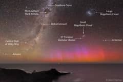 Preview of Red Aurora Over Australia