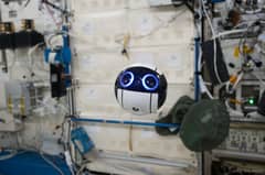 Preview of Int-Ball Drone Activated on the Space Station