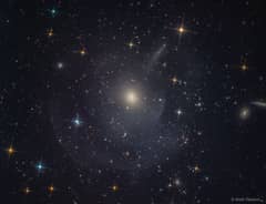Preview of M89: Elliptical Galaxy with Outer Shells and Plumes