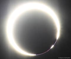 Preview of A Solar Eclipse with a Beaded Ring of Fire