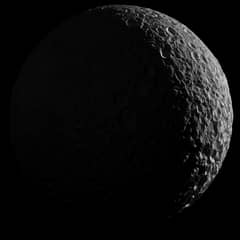 Preview of Mimas in Saturnlight