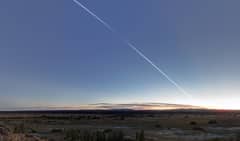 Preview of Annular Eclipse After Sunrise