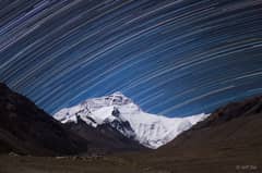 Preview of Mount Everest Star Trails