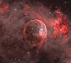 Preview of NGC 7635: The Bubble Nebula Expanding