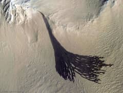 Preview of Dark Slope Streaks Split on Mars