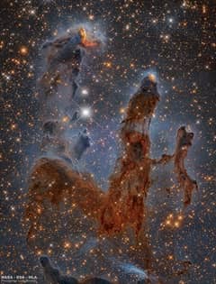 Preview of Pillars of the Eagle Nebula in Infrared