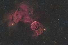 Preview of Sharpless 249 and the Jellyfish Nebula
