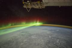 Preview of Aurora and Manicouagan Crater from the Space Station