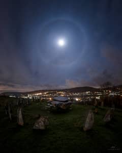 Preview of Moon Halo over Stone Circle