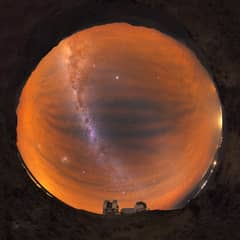 Preview of Milky Way vs Airglow Australis