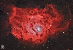 Preview of The Lagoon Nebula is Stars, Gas, and Dust
