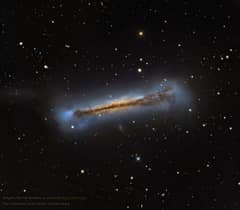Preview of NGC 3628: Sideways Spiral Galaxy