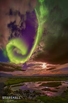 Preview of Spiral Aurora over Icelandic Divide