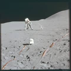 Preview of Astronaut Kicks Lunar Field Goal
