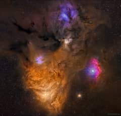 Preview of Dark Dust and Colorful Clouds near Antares