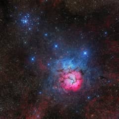 Preview of Messier 20 and 21