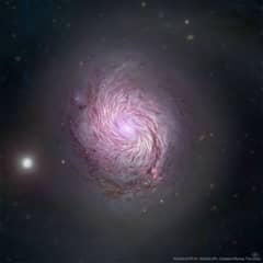 Preview of The Magnetic Fields of Spiral Galaxy M77