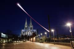 Preview of Lunar Eclipse over Cologne Cathedral