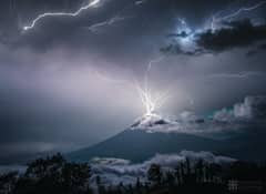 Preview of Lightning over the Volcano of Water