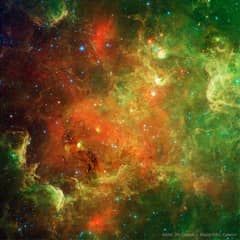 Preview of The North America Nebula in Infrared