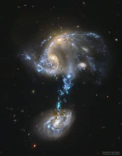 Preview of Arp 194: Merging Galaxy Group
