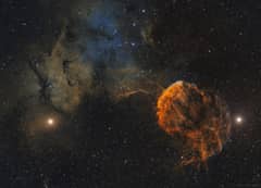 Preview of Sharpless 249 and the Jellyfish Nebula