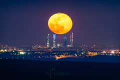 Preview of Four Towers and the Equinox Moon