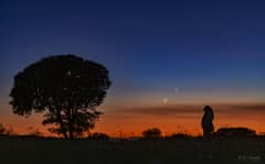 Preview of Venus and Jupiter on the Horizon