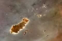 Preview of Molecular Clouds in the Carina Nebula