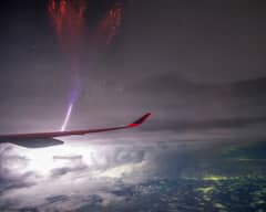 Preview of Gigantic Jet Lightning over India