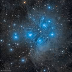 Preview of M45: The Pleiades Star Cluster