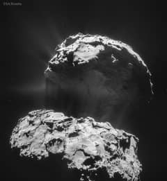 Preview of Comet CG Creates Its Dust Tail