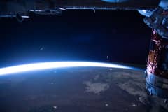 Preview of Comet NEOWISE from the ISS