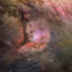 Preview of M43: Dust, Gas, and Stars in the Orion Nebula