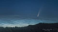 Preview of Noctilucent Clouds and Comet NEOWISE