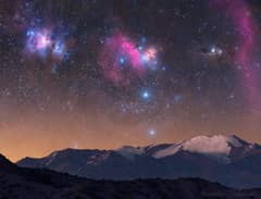 Preview of Orion over Argentine Mountains