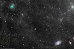 Preview of Comet ATLAS and the Mighty Galaxies